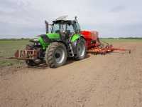 Deutz Fahr Agrotron M650 i Vaderstad Spirit 400 S Next