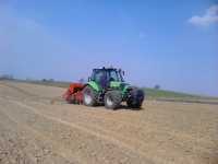 Deutz Fahr M600 + Kongskilde Masterline