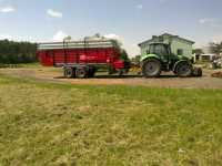 Deutz Fahr M620+Lely Tigo 60RD