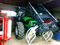 Deutz Fahr Agrofarm 410 DT+Stoll FZ 10