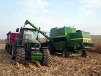 John Deere 6830 & John Deere 1450CWS