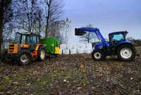 New Holland T6030 Delta & Renault 110.l4 Faresin Rambo