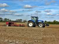 New Holland T6080 & Zestaw Uprawowo Siewny