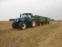 New Holland T7060 + 2x Metaltech DB12