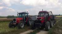 Massey Ferguson 3095 & Case 5130