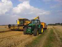 NH TC 5070 RS & JD 7530 P