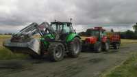 Deutz-Fahr Agrotron M 420 & Ursus 1934 + Metal Fach 8t