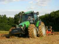 Deutz Fahr Agrotron 120 + Kuhn Master