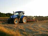 New Holland T6.165 + Unia Ibis XXL