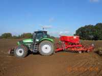 Deutz-Fahr Agrotron M650 i Vaderstad Spirit 400 S Next