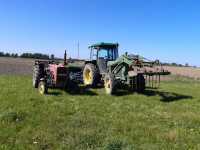 John Deere 3040 i Ursus c-360