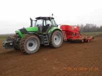 Deutz-Fahr Agrotron M650 i Vaderstad Spirit 400 S Next