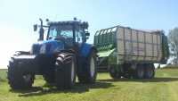 New Holland T6030 RC & Bergmann Royal 28 CS