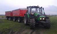 Deutz-Fahr Agrotron 128 & 2x Metal-Fach