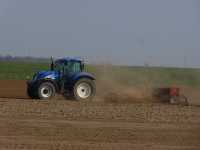 New Holland T6080 & Unia Mars B , Kongskilde Demeter 4000 Classic