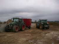 Fendt 412 Vario + Sano & JD 5720