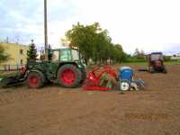 Fendt Farmer 306 LSA i Mailleux + Rolmasz Ares L/S i Rolmasz Polonez S078 & Zetor 7711 + Wał Dal-bo