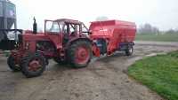 MTZ 82 + Kuhn Euromix 1460