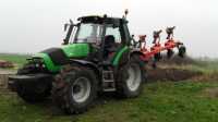 Deutz-Fahr Agrotron128 & V&N XM 950 ST