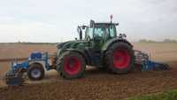 Fendt 724 Vario + Rabe