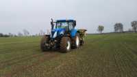 New Holland T6080 i Amazone Za-M 2701