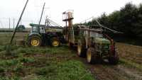 John Deere 5820 + 2850