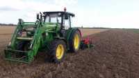 John Deere 5080R + Agro Masz AT 30