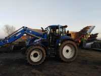 New holland t5 120 + Agro Masz PO3 +