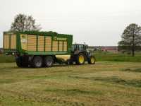 Krone MX 370 GD i John Deere 6630