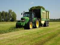 John Deere 6630 i Krone MX 370GD