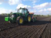 John Deere 6630 +Amazone ADP