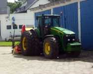 John Deere 8430 & Pottinger AEROSEM 4000