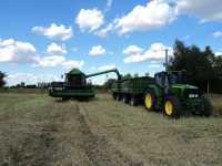 John Deere W540 & John Deere 6630P