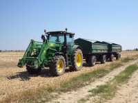 John Deere 6125R + HWx2