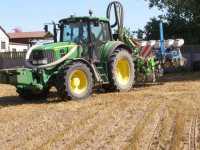 John Deere 6930 + Duro-France + Monosem uprawa pasowa