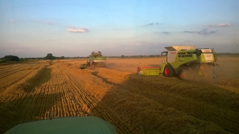 Claas Lexion 760 & Fendt 6300C