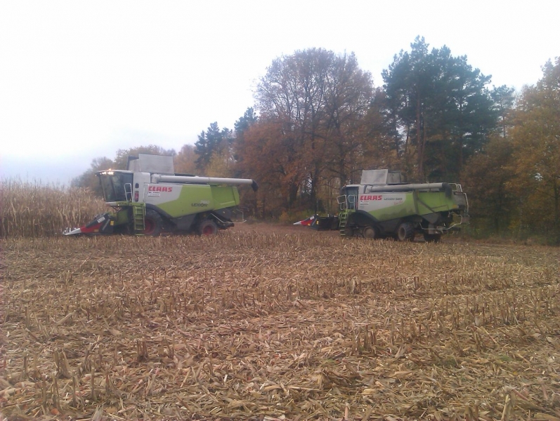 Claas Lexion 760, Claas Lexion 580 Terra Track