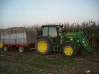 John Deere 5080R & JD 583 + Cynkomet