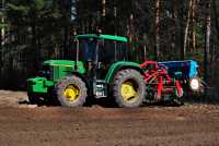 John Deere 6200 + AgroMasz AS 2,7 + Poznaniak