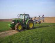 John Deere 6830 & Lemken EurOpal.