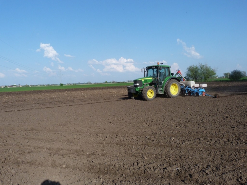 John Deere 6320+Monosem NG