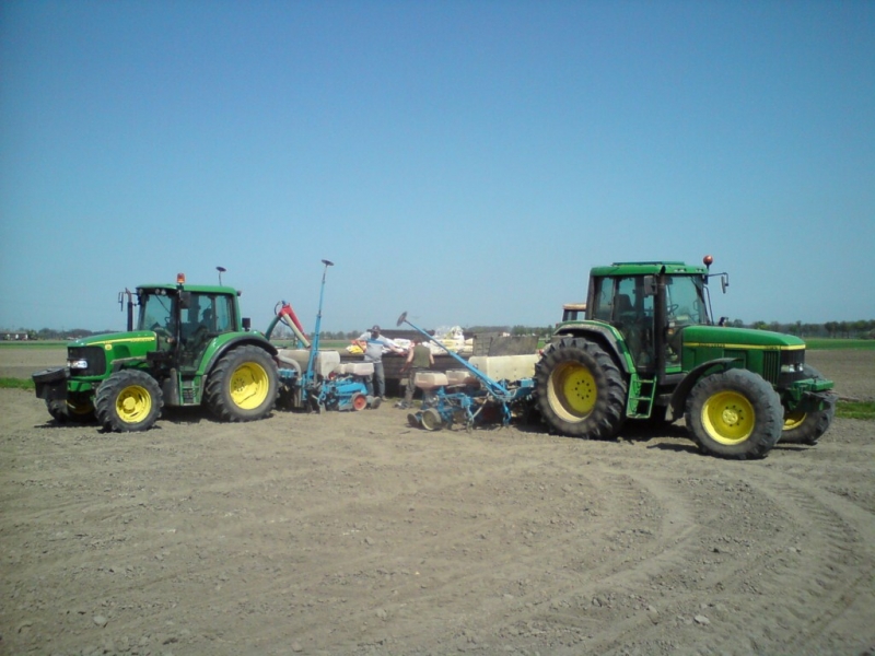 John Deere 6810,6320 VS 2X Monosem NG