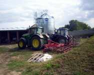 John Deere 6830 & Pronar 82 TSA