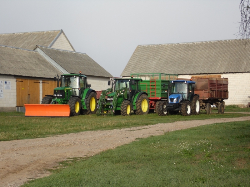 John Deere 6630, 5080R i NH T4020 Deluxe