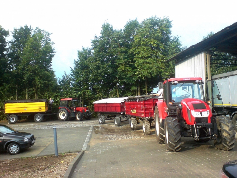 Zetor Forterra 115 + Zasław + Sanok & 7745 + Wielton