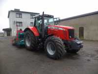 Massey Feguson 6485 + Sulky