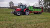 Massey Ferguson 5445 & Unia Tytan
