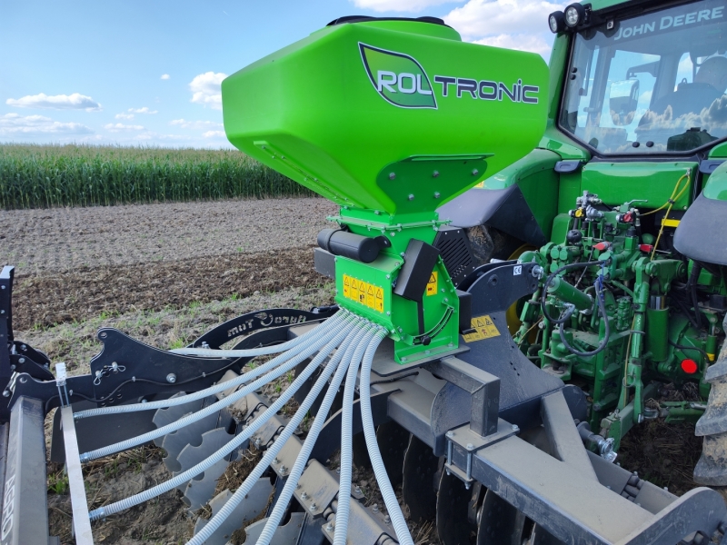 Siewnik poplonów Rol-tronic SP-2 250l zbiornik z tworzywa