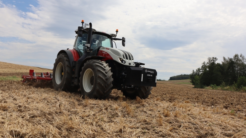 Steyr Terrus 6300 CVT & Horsch Terrano 4 FX.