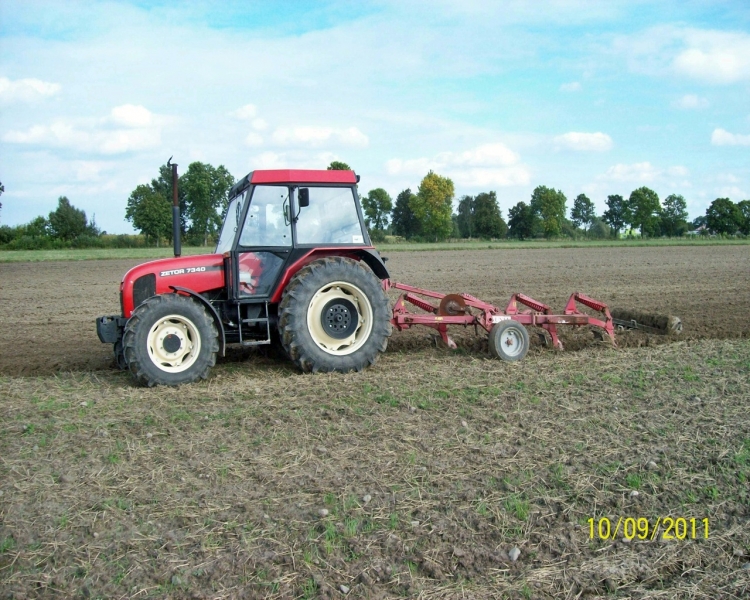 Zetor 7340 & Unia TUR S 40